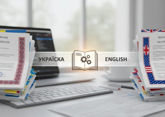 переклад документів з української на англійську