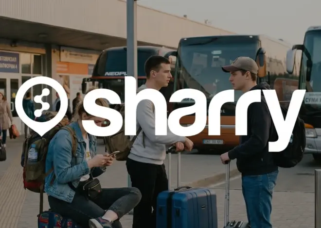 сервіс пошуку поїздок Sharry