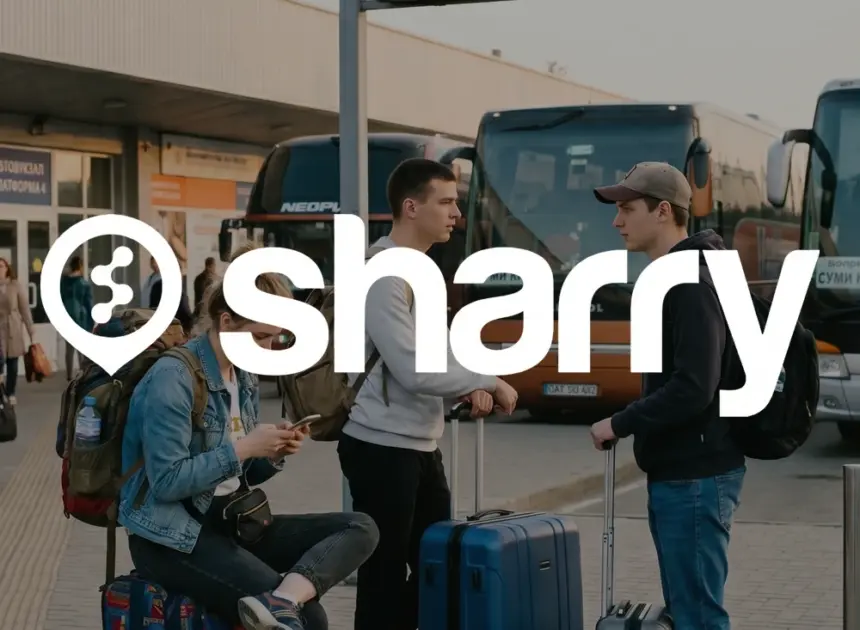 сервіс пошуку поїздок Sharry