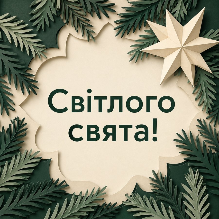 Листівка «Світлого свята!» до дня ангела