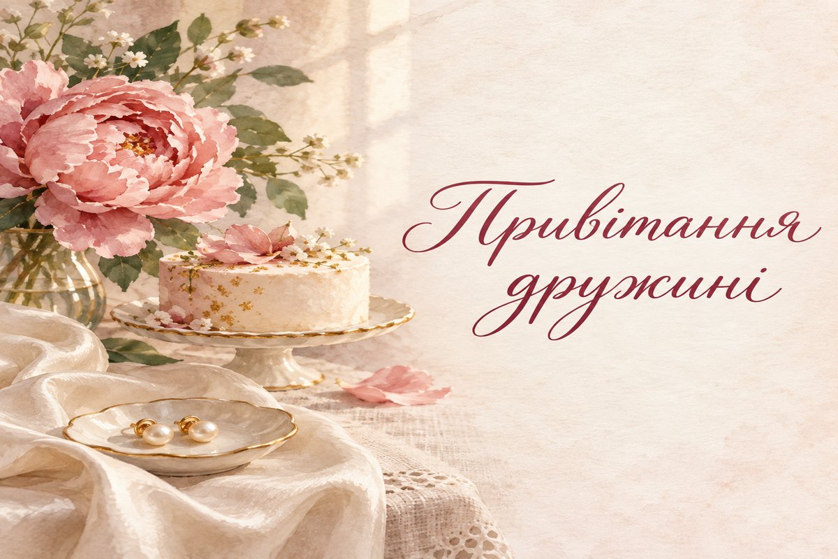 Привітання дружині з днем народження: тексти і подарунки