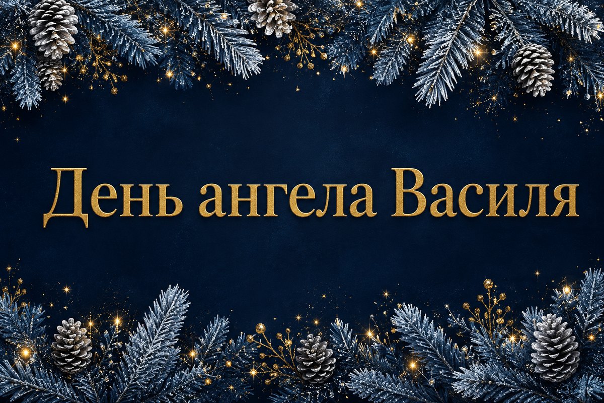 Вітання з днем ангела Василя