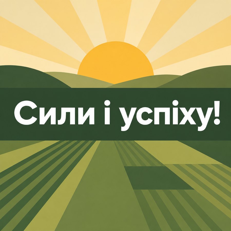 Листівка «Сили і успіху!» до дня ангела