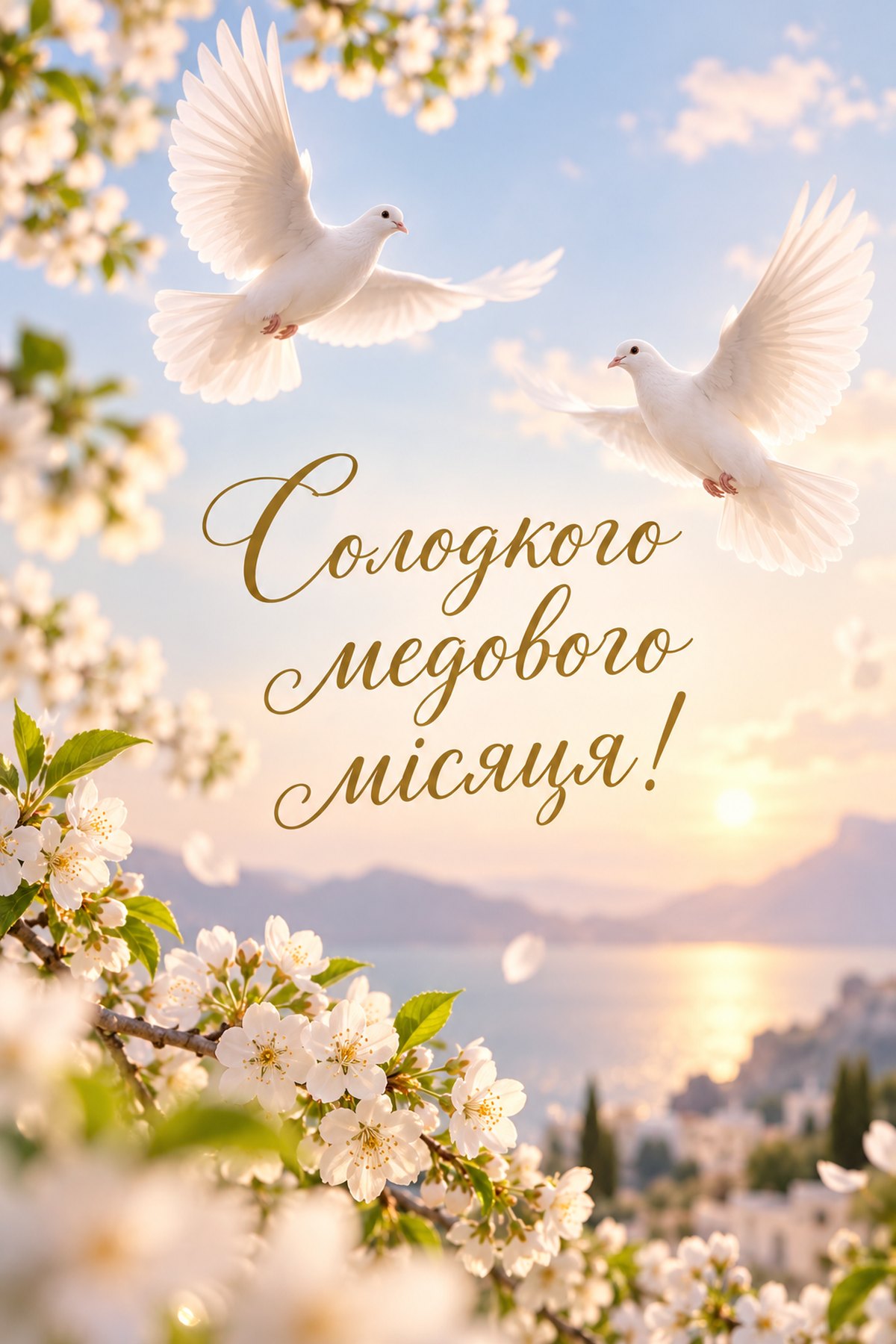 весільні картинки з голубами
